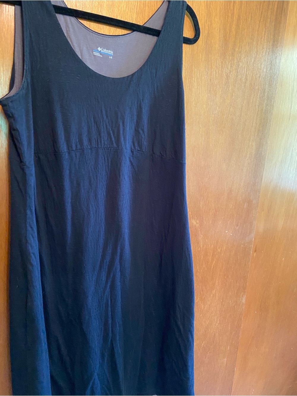 Columbia Black Sleeveless Scoop Neck Dress size L